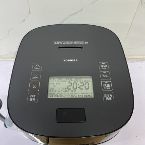 Nồi Cơm Điện Toshiba Rc-18Kgw-K (Màu Đen) Cao Tần Áp Suất Hút Chân Không - Hình Ảnh 7