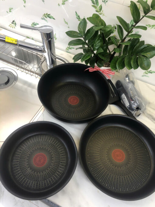 Bộ Nồi T-Fal L77790 Ingenio Ih 7 Món Tay Cầm Rời - Ảnh 5