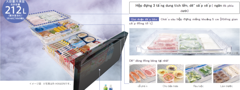 Tủ Lạnh Hitachi R-Hxcc62X-X Dung Tích 617 Lít