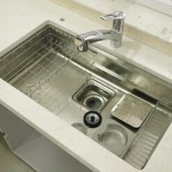 Chậu Rửa Bát Một Hố Shigeru Le Jsm–K 3F Fs Với 2 Ray Trượt