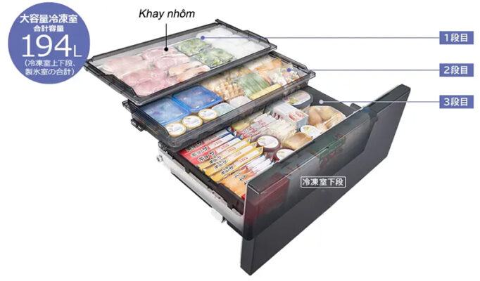 Tủ Lạnh Hitachi R-Gxcc67X-H Dung Tích 670 Lít