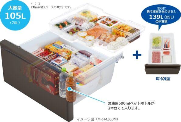Tủ Lạnh Mitsubishi Mr-Wxd70M-H Dung Tích 700 Lít