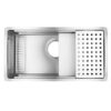 Chậu rửa bát một hố Shigeru LE JSN-K 3F FS